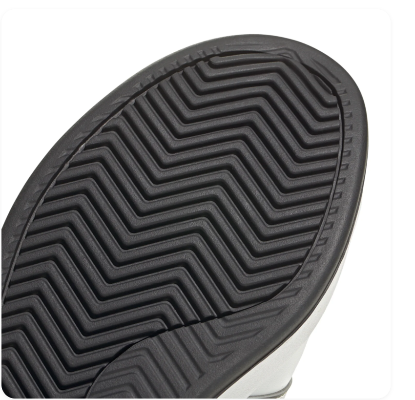 Adidas Grand Court 2.0 'Cloud White & Core Black' White Leather Upper, Black 3-Stripes, Black Round Laces, Black Collar, White adidas Heel Lettering, Clean White Midsole & Black Rubber Outsole Classic Tennis-Inspired Everyday Lifestyle Sneakers