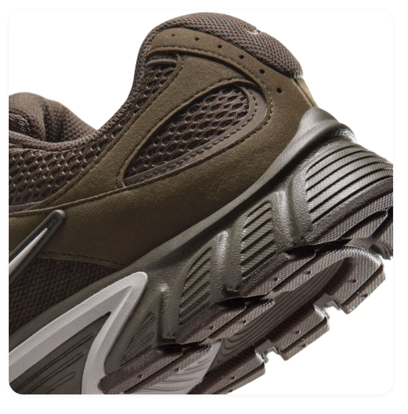 Nike Air Max Muse 'Baroque Brown & Velvet Brown' Tonal All-Brown Mesh Suede, Silver Swoosh & Chunky Multi-Directional Outsole Earthy Lifestyle Running Sneakers