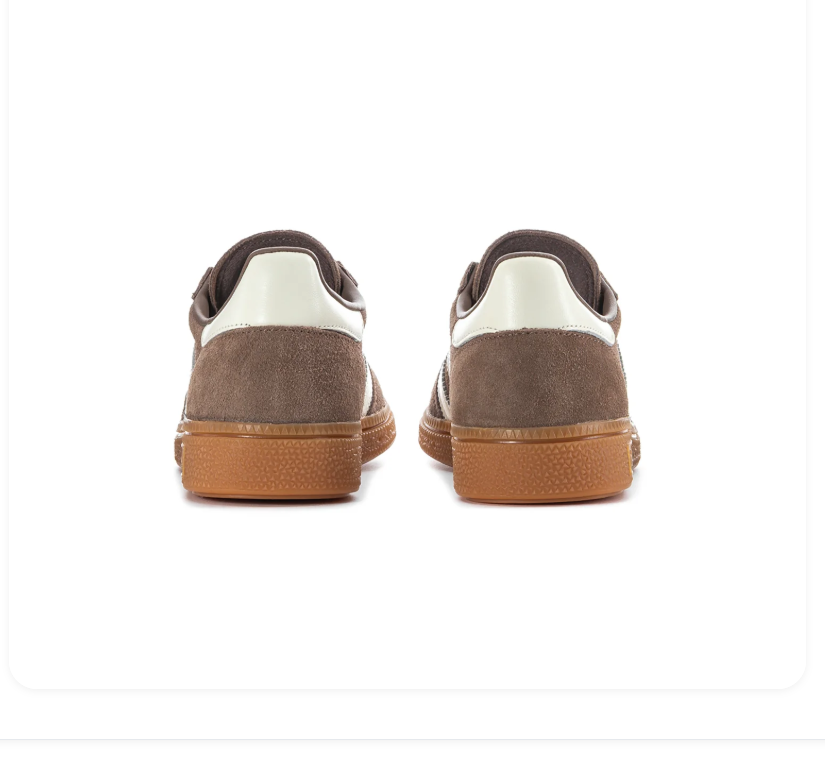 Adidas Handball Spezial 'Brown & Cream White' Earthy Brown Suede, Cream White 3-Stripes & Heel Patch, Gum Outsole Retro Heritage Indoor Court Lifestyle Sneakers