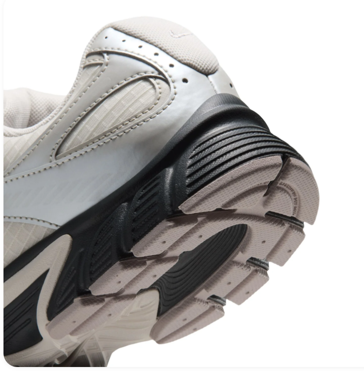 Nike Air Max Muse 'Phantom & Metallic Silver' Mesh Leather, Metallic Silver Overlays, Dark Smoke Grey Swoosh & Chunky Outsole Premium Lifestyle Running Sneakers