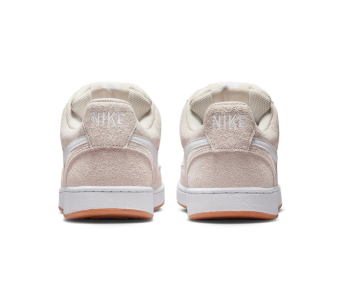 Nike Air Force 1 Low '07 'Pearl White & Gum' All-Over Perforated Suede Tonal White Swoosh & Gum Outsole Premium AF1 Sneakers