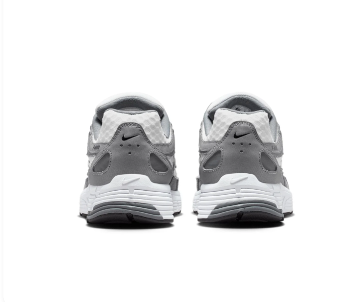 Nike P-6000 'Cool Grey' White & Grey Retro Running Sneakers