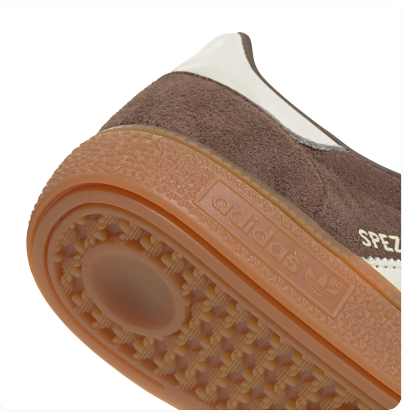 Adidas Handball Spezial 'Brown & Cream White' Earthy Brown Suede, Cream White 3-Stripes & Heel Patch, Gum Outsole Retro Heritage Indoor Court Lifestyle Sneakers