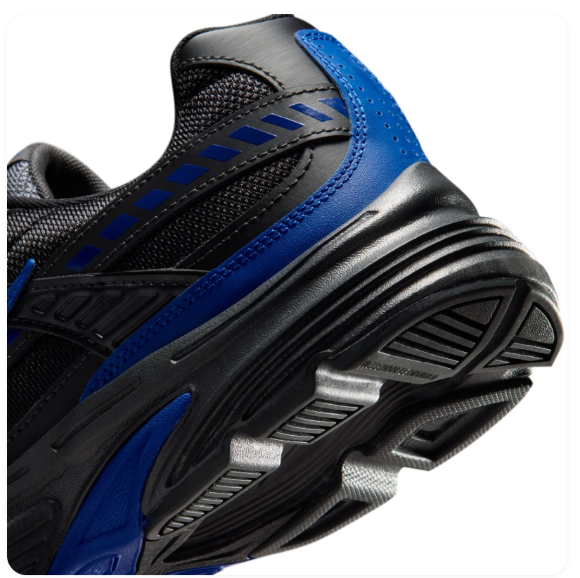 Nike Initiator 'Black & Royal Blue' Black & Game Royal Retro Running Sneakers