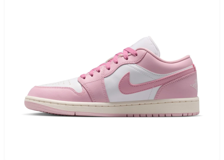 Air Jordan 1 Low 'Pink Foam' Women's Sneakers