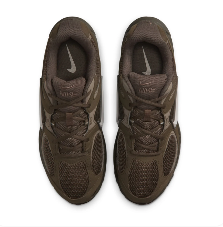 Nike Air Max Muse 'Baroque Brown & Velvet Brown' Tonal All-Brown Mesh Suede, Silver Swoosh & Chunky Multi-Directional Outsole Earthy Lifestyle Running Sneakers