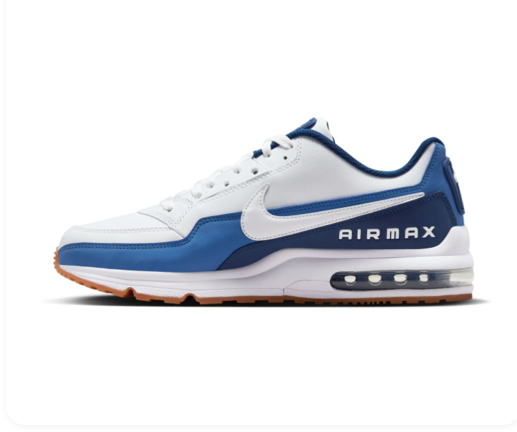 Nike Air Max LTD 3 'White & Court Blue' White, Court Blue & Gum Retro Running Sneakers