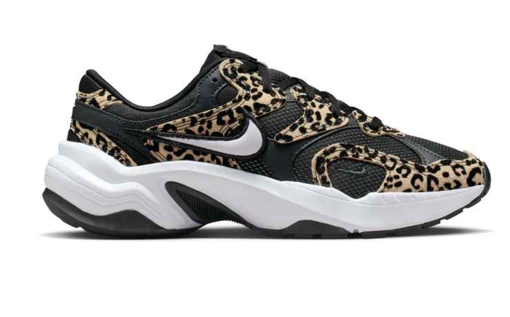 Nike Motiva 'Leopard Print' Black & Tan Women's Walking Sneakers