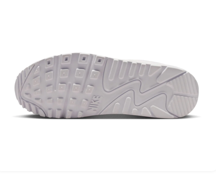 Nike Air Max 90 'Triple White' All-White Classic Air Cushion Sneakers