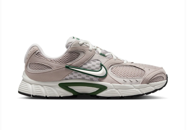 Nike Zoom Vomero 5 'Phantom & Gorge Green' Phantom Suede Mesh & Forest Green Accent Y2K Retro Running Sneakers