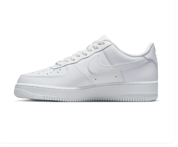 Nike Air Force 1 Low '07 'Triple White' All-White Classic Sneakers