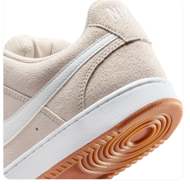 Nike Air Force 1 Low '07 'Pearl White & Gum' All-Over Perforated Suede Tonal White Swoosh & Gum Outsole Premium AF1 Sneakers