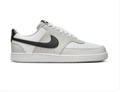 Nike Court Vision Low 'White, Grey & Black' Tri-Color Leather Classic Basketball Sneakers
