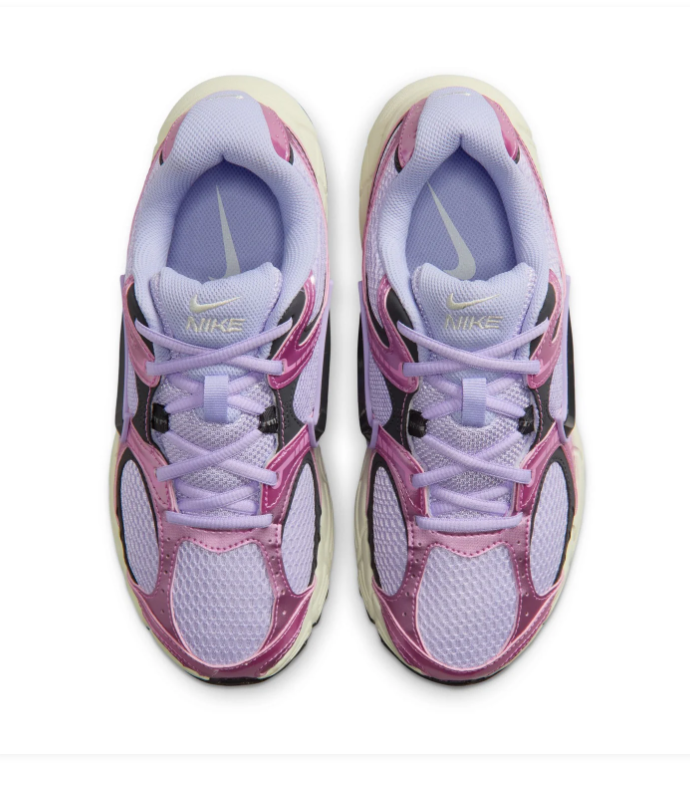 Nike Air Max Muse 'Lilac & Metallic Fuchsia' Purple Mesh, Metallic Pink Leather Overlays, Dark Raisin Swoosh & Chunky Sail Midsole Dreamy Women's Lifestyle Running Sneakers