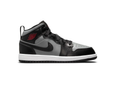 Air Jordan 1 Mid 'Shadow' Black Grey & Red Sneakers