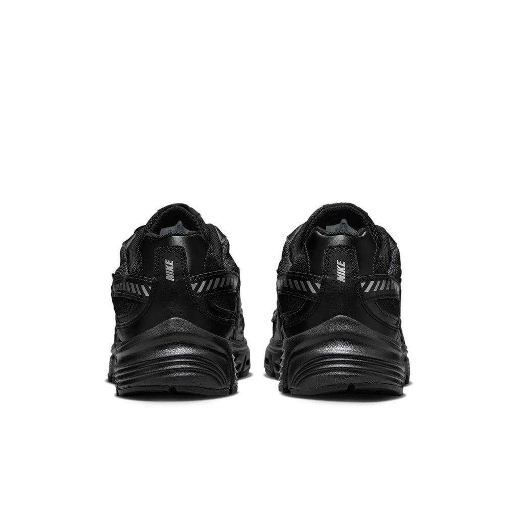 Nike Initiator 'Triple Black' Black & Silver Retro Running Sneakers