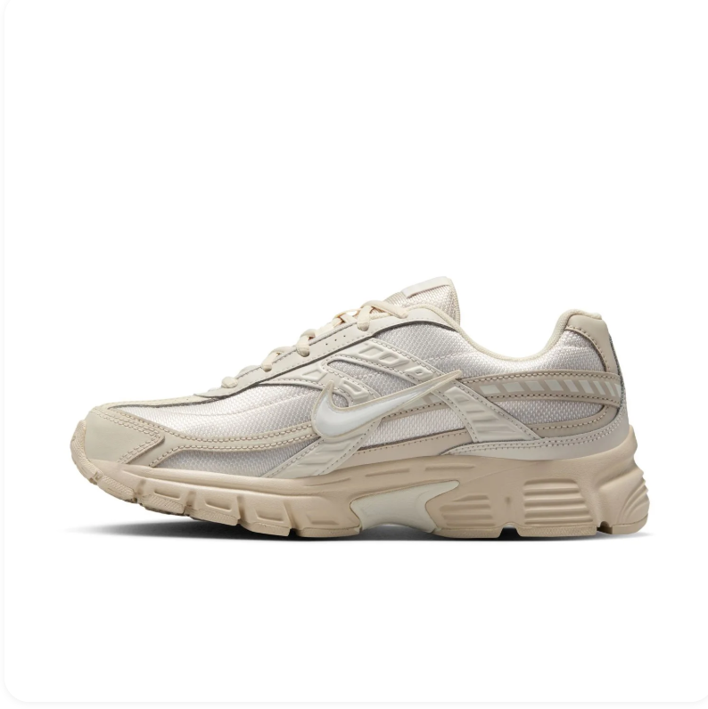 Nike Initiator 'Sanddrift' Cream & Sail Tonal Retro Running Sneakers