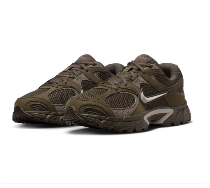 Nike Air Max Muse 'Baroque Brown & Velvet Brown' Tonal All-Brown Mesh Suede, Silver Swoosh & Chunky Multi-Directional Outsole Earthy Lifestyle Running Sneakers