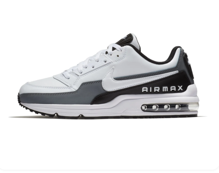 Nike Air Max LTD 3 'White & Grey' White, Cool Grey & Black Retro Running Sneakers