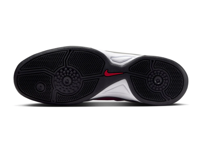 Nike Total 90 III IC 'Metallic Silver' Silver & Red Football-Inspired Lifestyle Sneakers