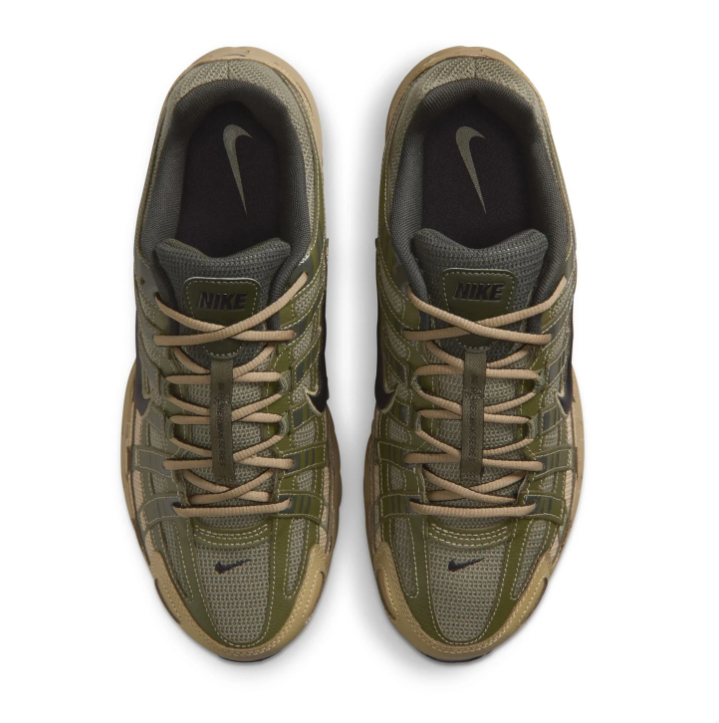 Nike P-6000 'Neutral Olive' Olive Green & Khaki Retro Running Sneakers