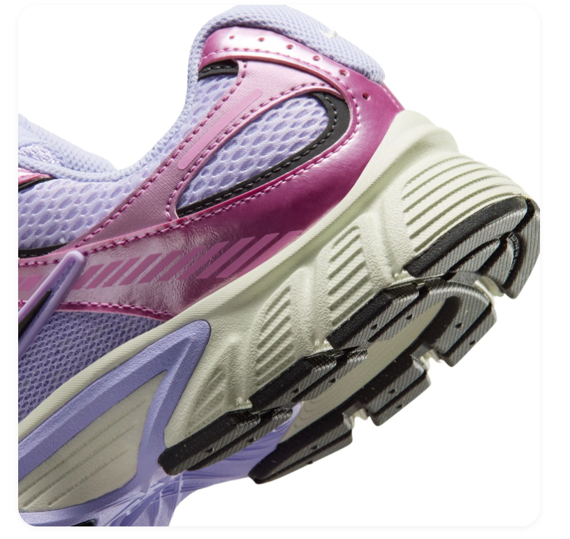 Nike Air Max Muse 'Lilac & Metallic Fuchsia' Purple Mesh, Metallic Pink Leather Overlays, Dark Raisin Swoosh & Chunky Sail Midsole Dreamy Women's Lifestyle Running Sneakers