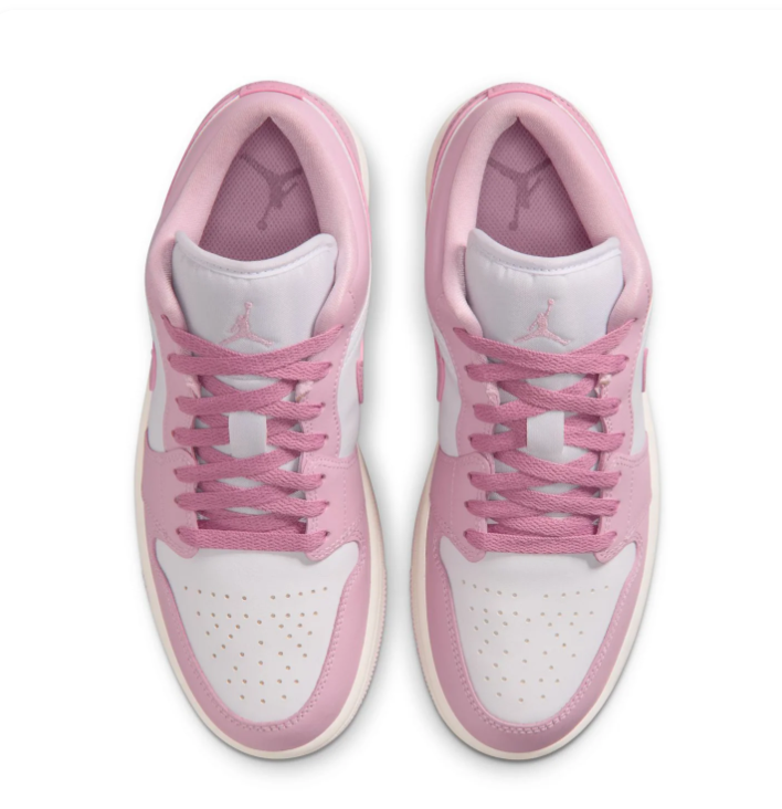 Air Jordan 1 Low 'Pink Foam' Women's Sneakers