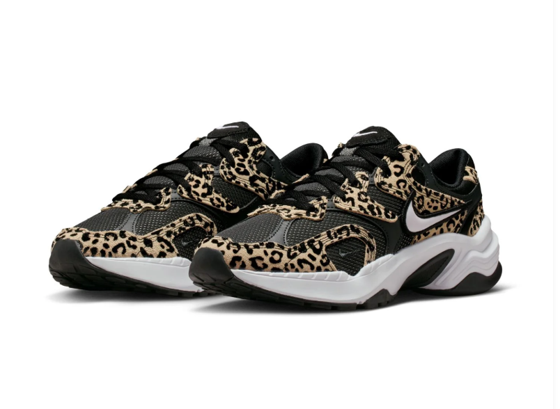 Nike Motiva 'Leopard Print' Black & Tan Women's Walking Sneakers