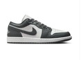 Air Jordan 1 Low 'Shadow Grey' Dark Grey & White Sneakers
