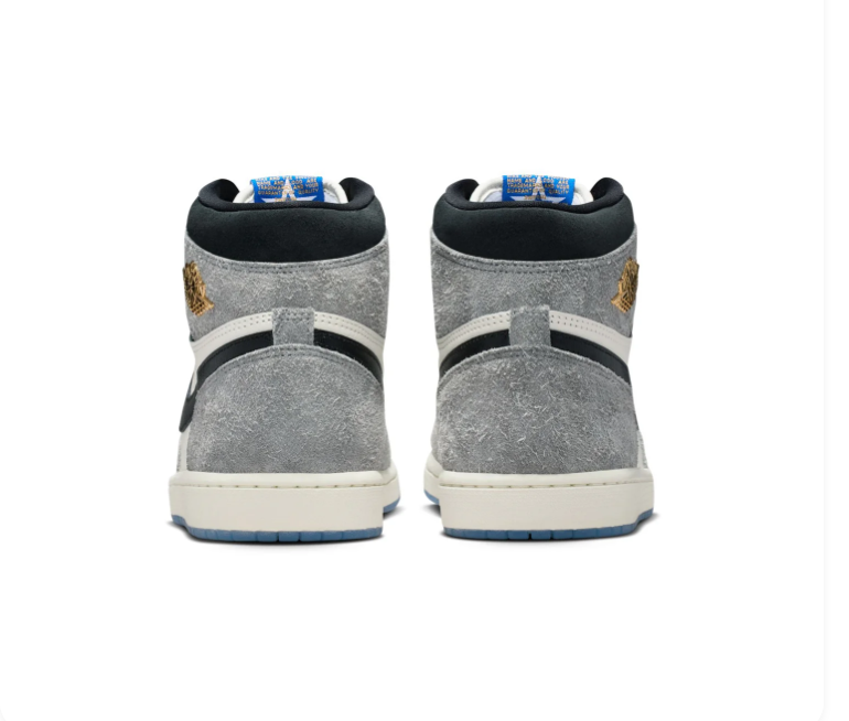 Air Jordan 1 Retro High OG 'Craft' Cement Grey Sneakers