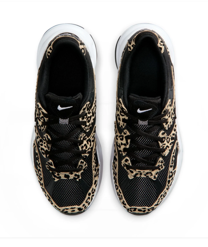 Nike Motiva 'Leopard Print' Black & Tan Women's Walking Sneakers