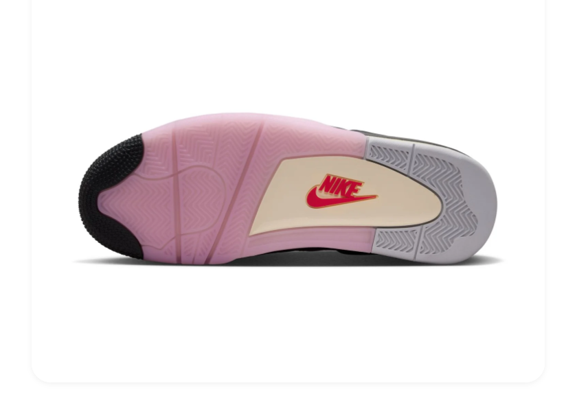 Air Jordan 4 Retro SE 'Pink Blast' White Pink & Fuchsia Sneakers