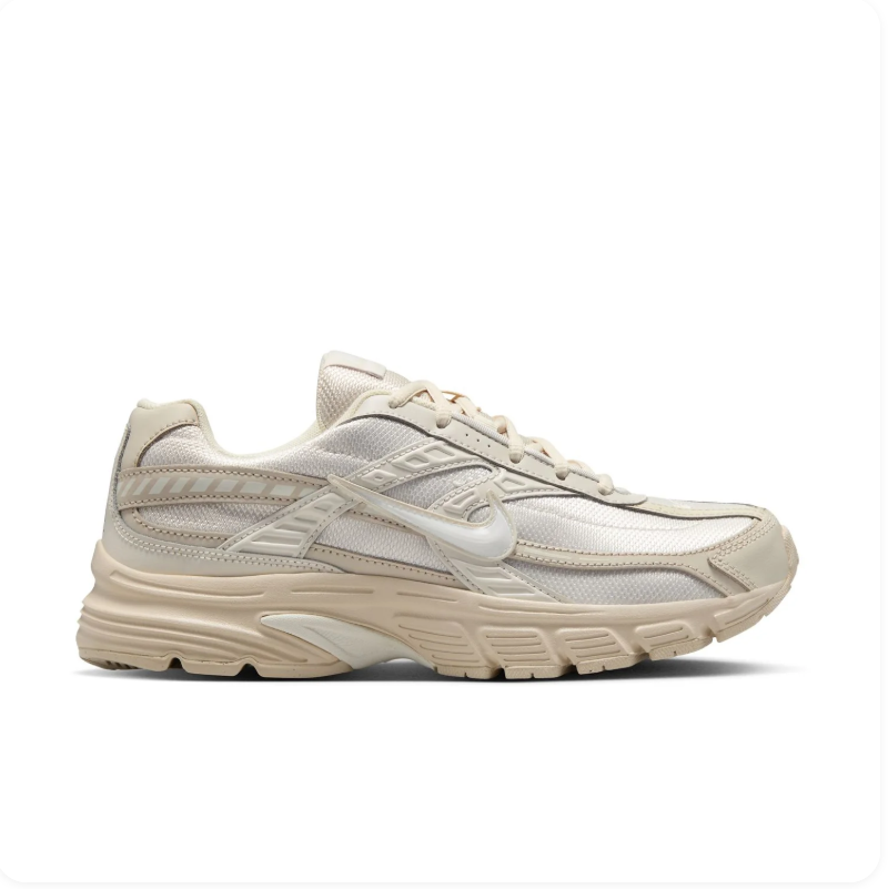 Nike Initiator 'Sanddrift' Cream & Sail Tonal Retro Running Sneakers