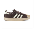 Adidas Superstar 'Dark Brown & Cream White' Dark Brown Suede, Cream White 3-Stripes, Gold Shell Toe, Trefoil Heel Tab & Sand Midsole Earthy Retro Lifestyle Sneakers