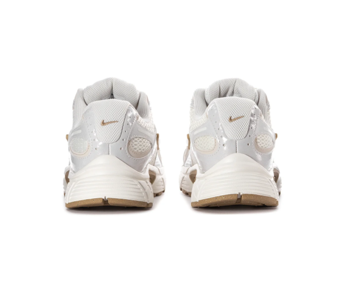Nike Zoom Vomero 5 'Phantom & Sail' All-White Mesh TPU, Khaki Swoosh & Midsole Cradle Chunky Retro Running Lifestyle Sneakers
