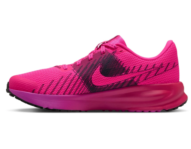 Nike Zoom Fly 6 'Hyper Pink & Vivid Purple' All-Pink Mesh, Tonal Swoosh Pattern & Black Purple Two-Tone Outsole Women's Racing Running Sneakers