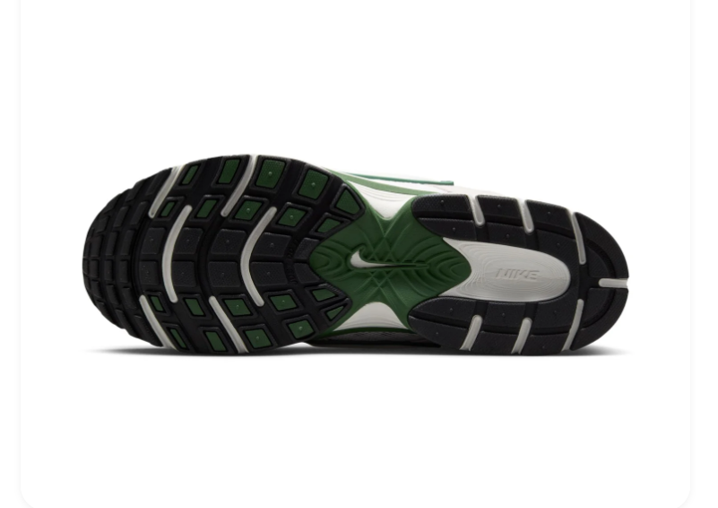 Nike Zoom Vomero 5 'Phantom & Gorge Green' Phantom Suede Mesh & Forest Green Accent Y2K Retro Running Sneakers