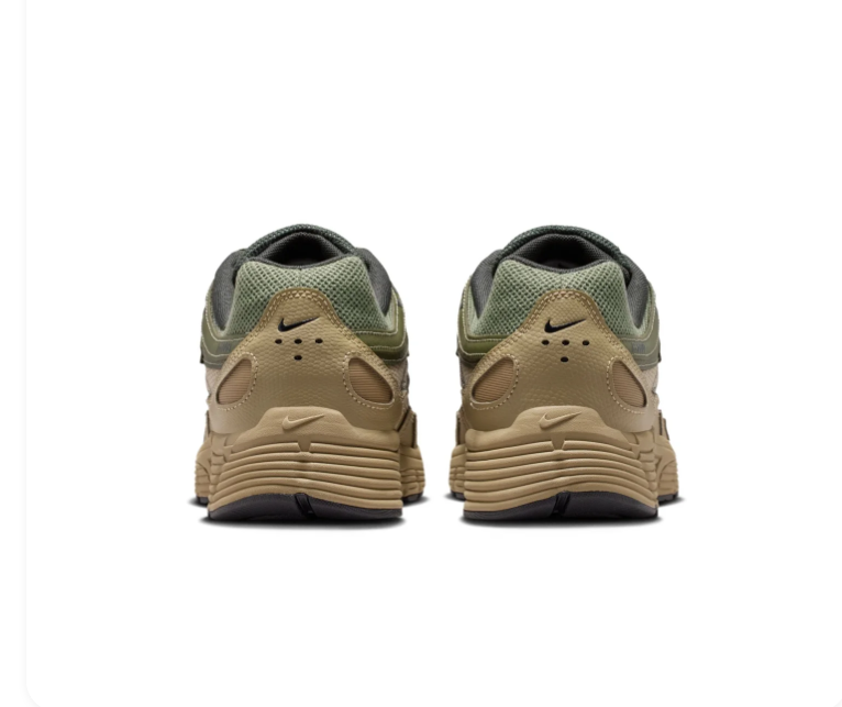Nike P-6000 'Neutral Olive' Olive Green & Khaki Retro Running Sneakers